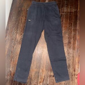 Black Under Armour joggers. Used. Size Small